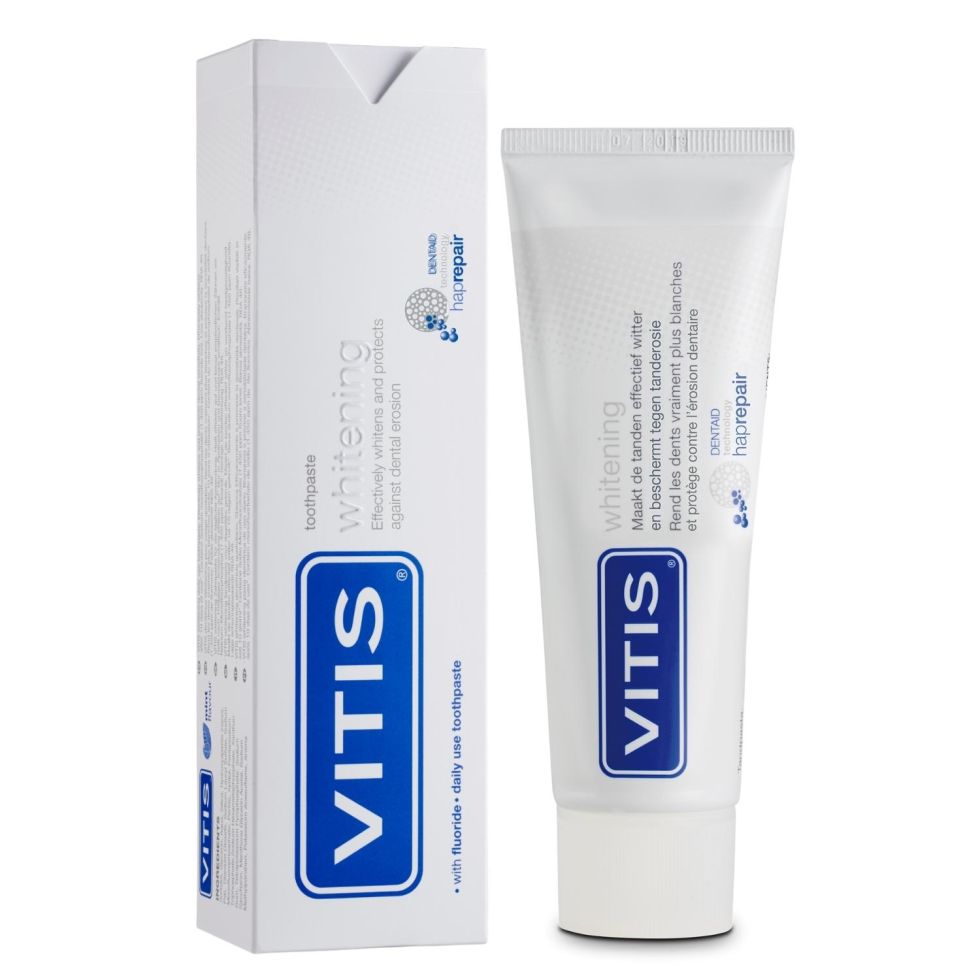 Vitis® Whitening Tandpasta - Voor dagelijks gebruik - (75 mL)-Dentaid-Sordent