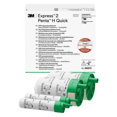3M™ Express™ 2 Penta™ H Quick VPS Afdrukmateriaal Refill (2 x 360 mL)-Solventum-Sordent