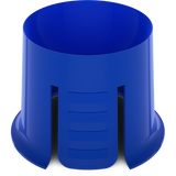 Asa Dental Disposable Dappenglaasjes Plastic - Diverse Kleuren-Disposables-Asa Dental S.p.A-Blauw-1x50 st.-Sordent