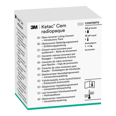 3M™ Ketac™ Cem radiopaak Glasionomeer Luting Cement Intro Kit-Solventum-Sordent