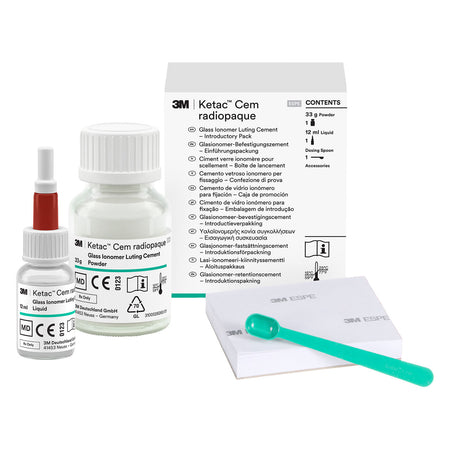 3M™ Ketac™ Cem radiopaak Glasionomeer Luting Cement Intro Kit-Solventum-Sordent