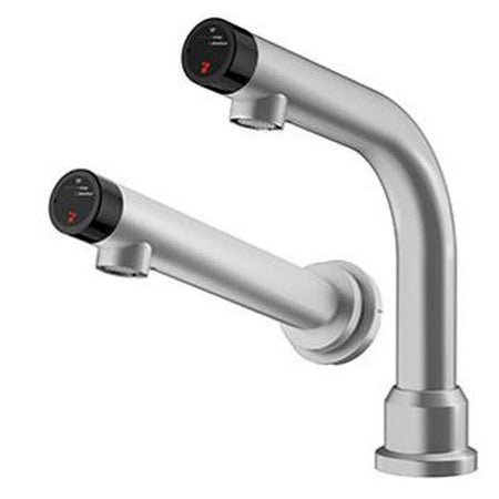 TAPP Company RVS 3 in 1 Water+Zeep+Desinf. Kraan - Recht Inbouw Wandmodel-TAPP Company-Sordent