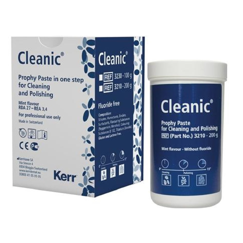 Kerr Cleanic™ Polijstpasta zonder Fluoride Mint Refill (200 g)-Kerr-Sordent