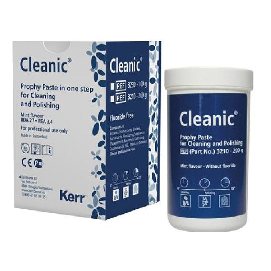 Kerr Cleanic™ Polijstpasta zonder Fluoride Mint Refill (200 g)-Kerr-Sordent