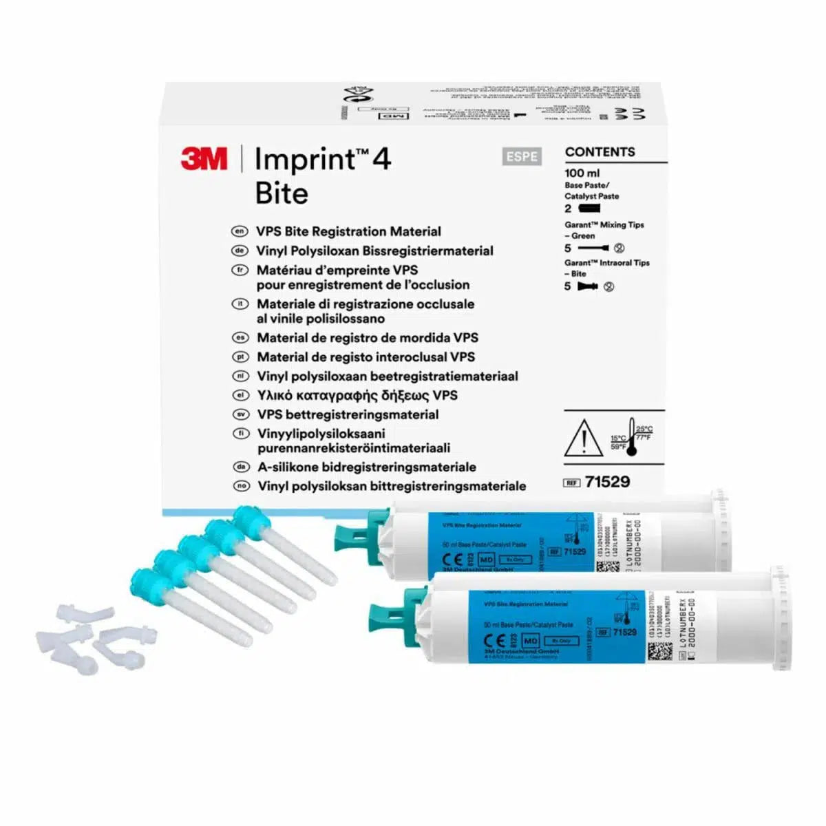 3M™ Imprint™ 4 Bite VPS Beetregistratie - 2x 50ml + Mengtips-Solventum-Sordent