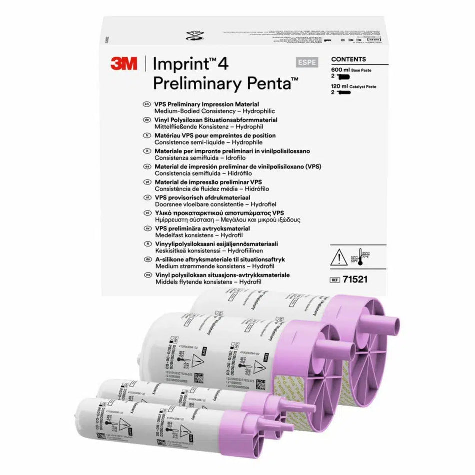 3M™ Imprint™ 4 Preliminary Penta™ VPS Afdrukmateriaal (2x360 ml)-Solventum-Sordent