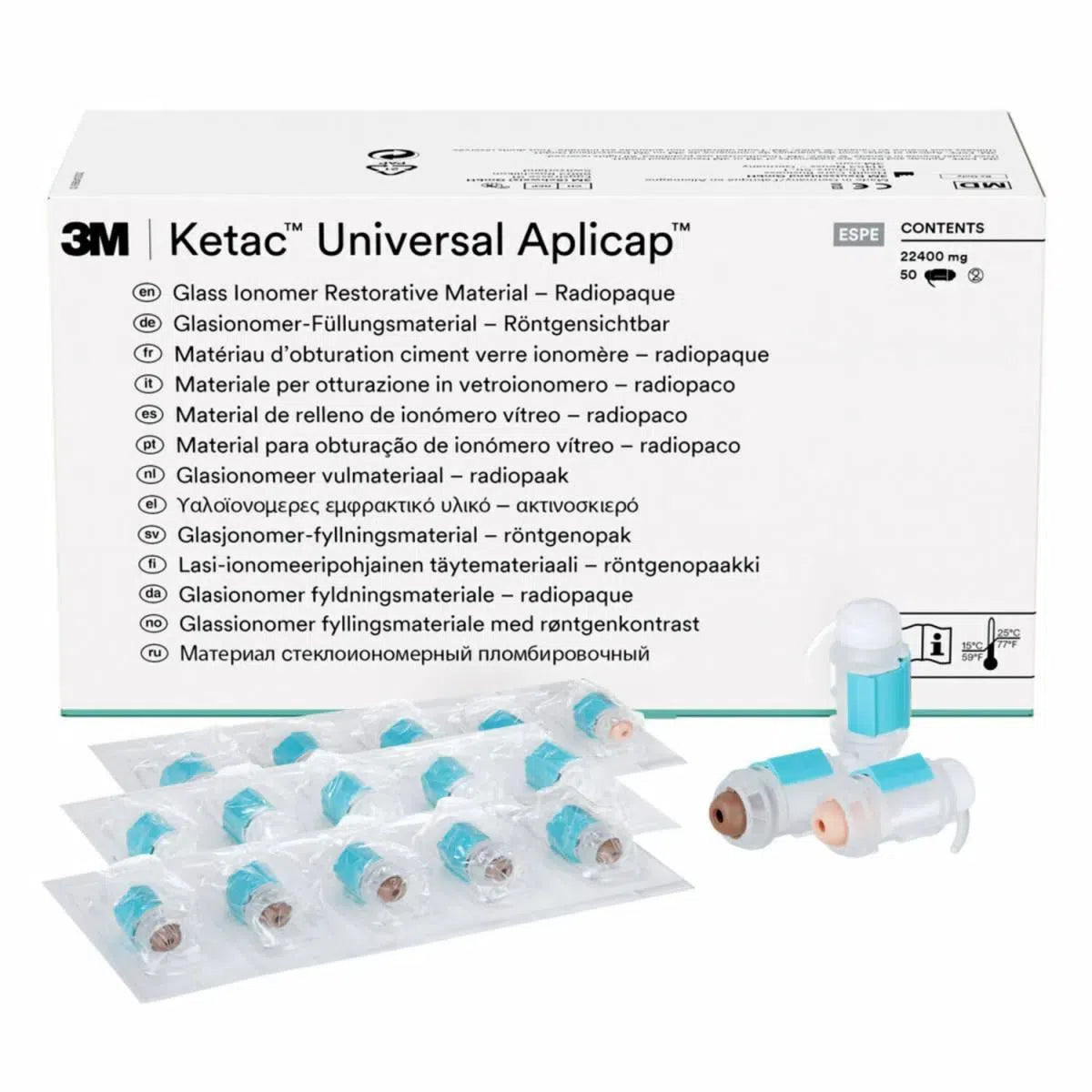 3M™ Ketac™ Universal Aplicap™ Glasionomeer Navulling-Solventum-Sordent