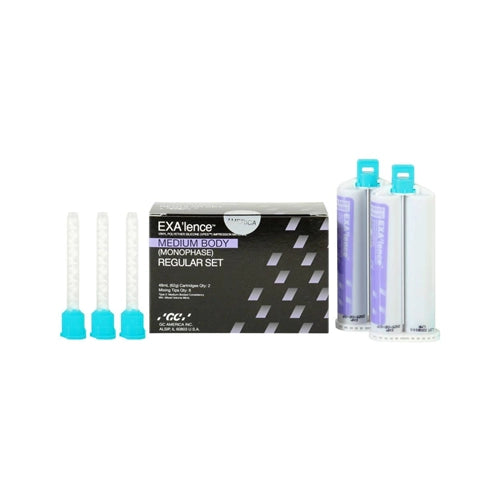 GC EXA'lence Medium Body - Regular Set (2 x 48 mL + tips)-GC-Sordent