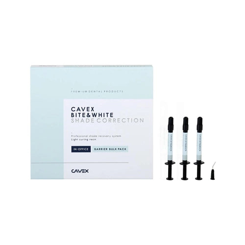 Cavex Bite & White Shade Correction - Barrier Bulk Pack (3 x 1.0 mL + Tips)-Cavex-Sordent