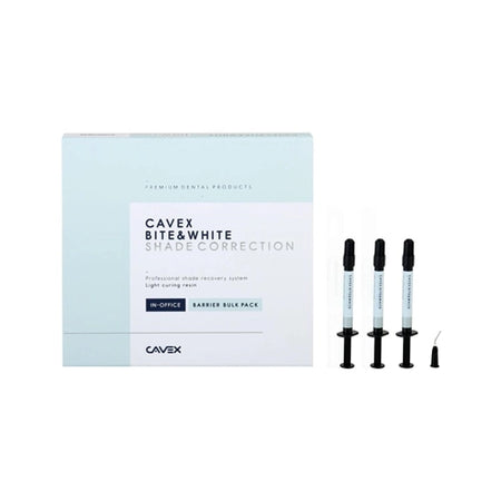 Cavex Bite & White Shade Correction - Barrier Bulk Pack (3 x 1.0 mL + Tips)-Cavex-Sordent