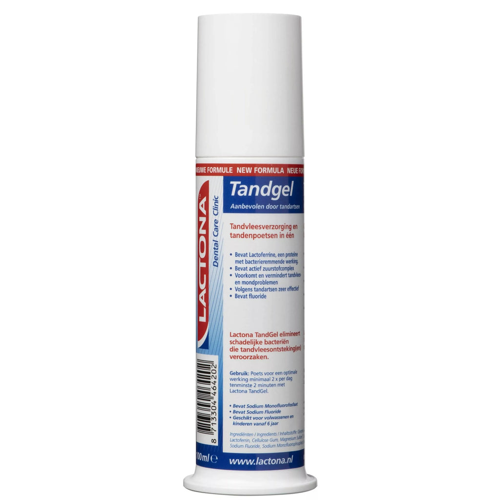 Lactona Tandgel met mintsmaak Flacon (100 mL)-Lactona-Sordent