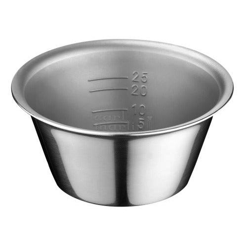 Carl Martin Medicijnbeker / Medical beaker RVS (25 cm)-Carl Martin-Sordent