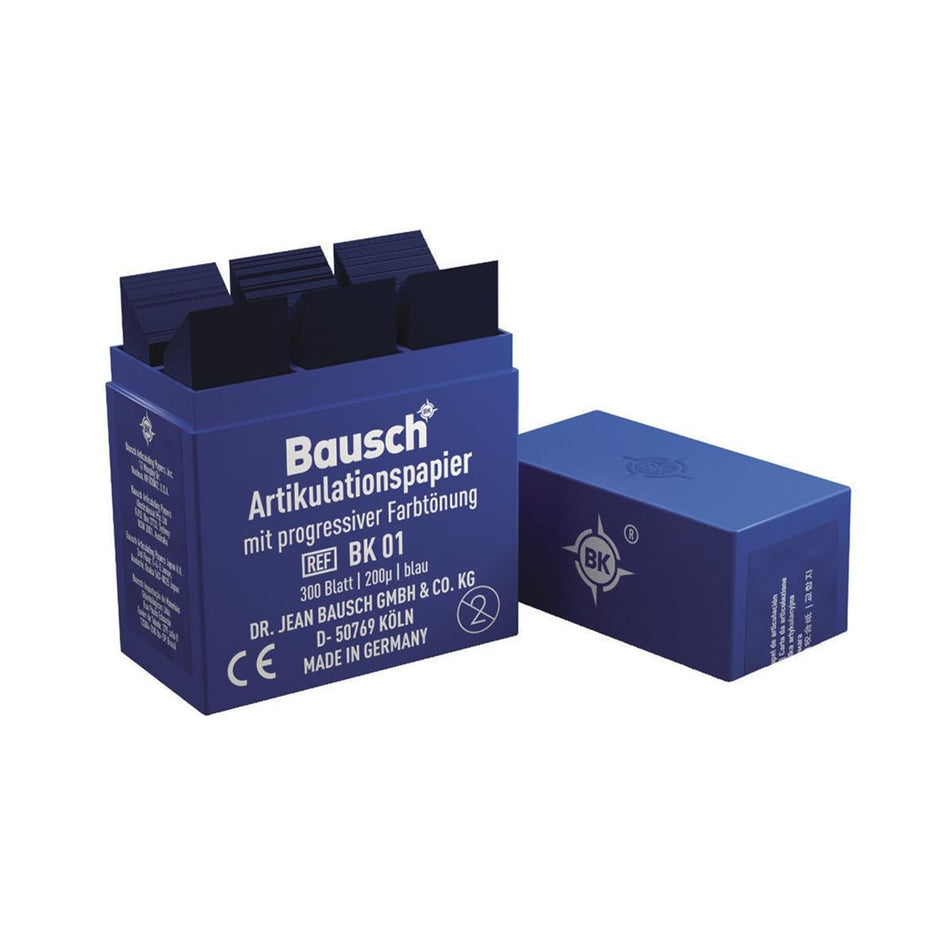 Bausch BK 01 - Plastic Dispenser / Casette - Blauw - 200 µ - (300 st.)-Bausch-Sordent