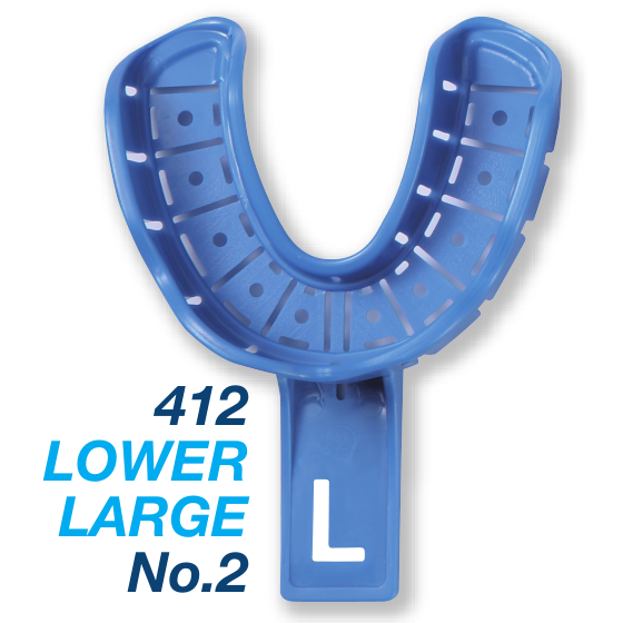 Premium Plus Disposable Afdruklepels / Impression Trays met Rim Lock-Premium Plus-Sordent