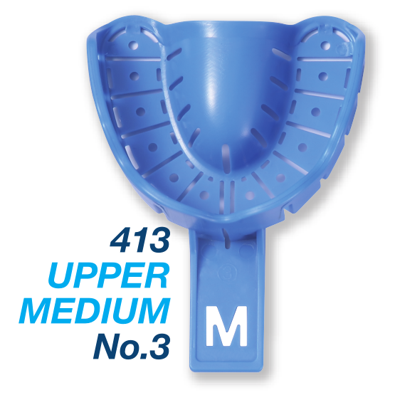 Premium Plus Disposable Afdruklepels / Impression Trays met Rim Lock-Premium Plus-Sordent