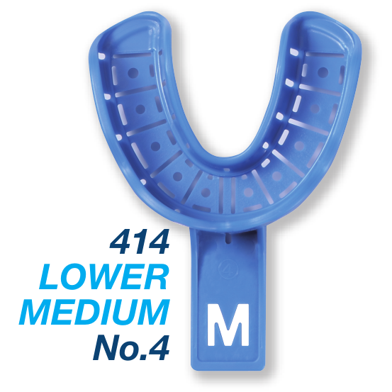 Premium Plus Disposable Afdruklepels / Impression Trays met Rim Lock-Premium Plus-Sordent