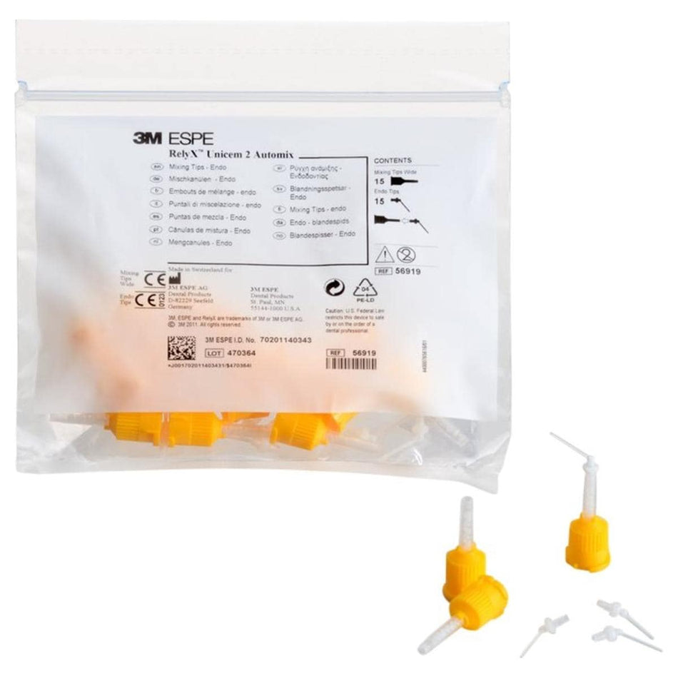3M RelyX Unicem 2 Automix Mengtips Wide + Endo-Solventum-Sordent