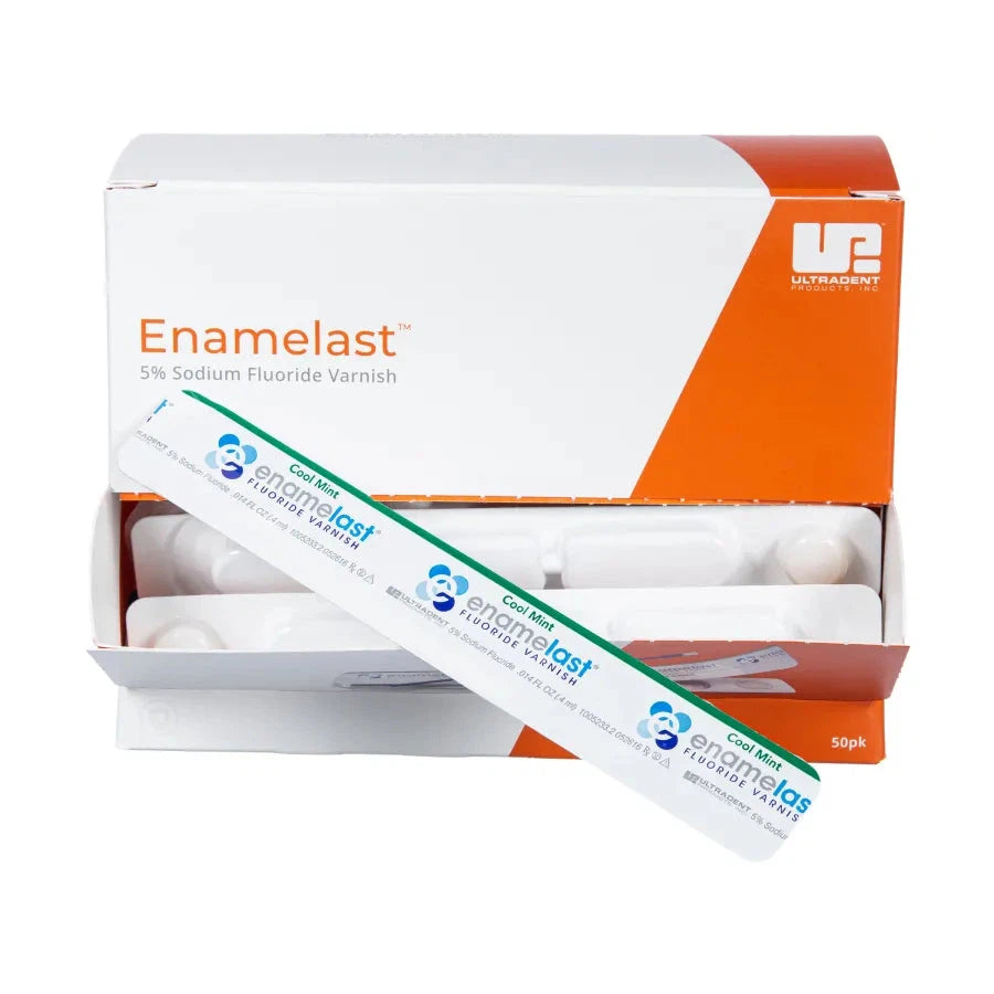 Enamelast™ Fluoridelak - Unit-Dose - 5 Smaken - (50/200 st.)-Ultradent-Cool Mint-50 st.-Sordent