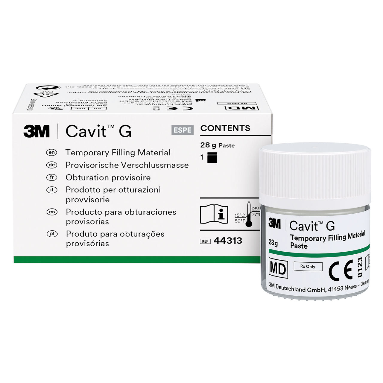 3M™ Cavit™-G Tijdelijk restauratiemateriaal Groen (28 g)-Solventum-Sordent