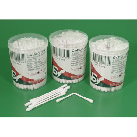 Bastos Viegas Wattenstaafjes Dubbelzijdig - 8 cm - 4-5 mm - (100 st.)-Bastos Viegas-Sordent