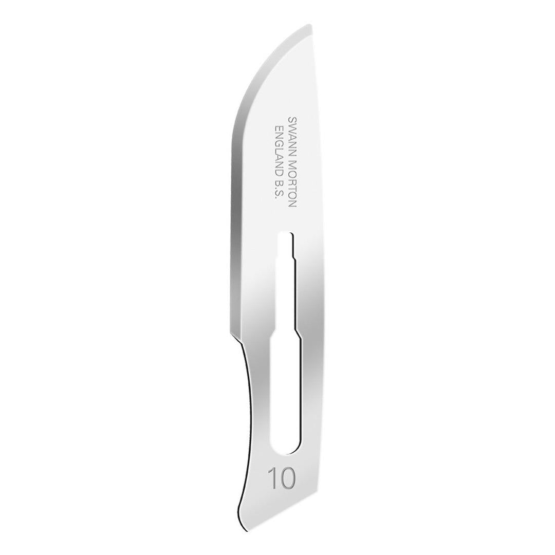 Swann-Morton CS Scalpel Mesjes Steriel Nr. 10-23 (100 st.)-Swann-Morton-Nr. 10-Sordent