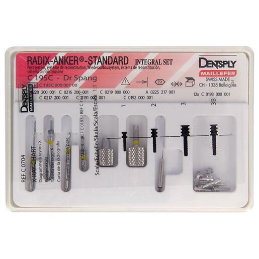 Dentsply Radix-Anker® Normal Integral Set 1/2/3 - C 195C (12 st.)-Dentsply Sirona-Maat 1 - Geel-Sordent