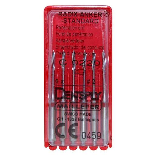 Dentsply Radix Penetration Drill - C0220 Maat 1/2/3 (6 st.)-Dentsply Sirona-Sordent