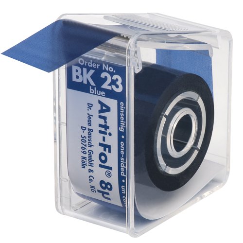 Bausch BK 23 - Arti-Fol® Enkelzijdig - 22 mm - Blauw - 8 µ - (20 m)-Bausch-Sordent
