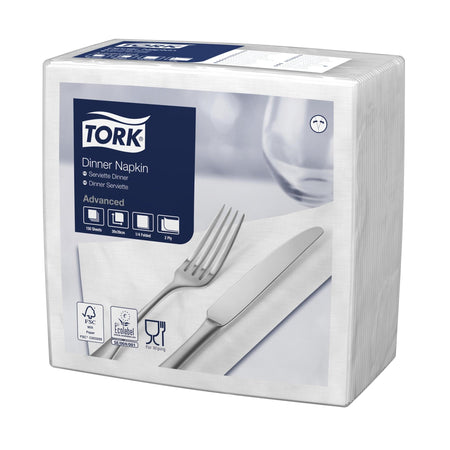 Tork Servetten 4-Vouw 39x39 cm 2-laags (12 x 150 st.)-Tork-Sordent
