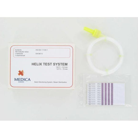 Medistock Helix Test + Strips Voor Klasse B Autoclaven €29,95 excl. BTW (100 st.)-Medistock-Sordent