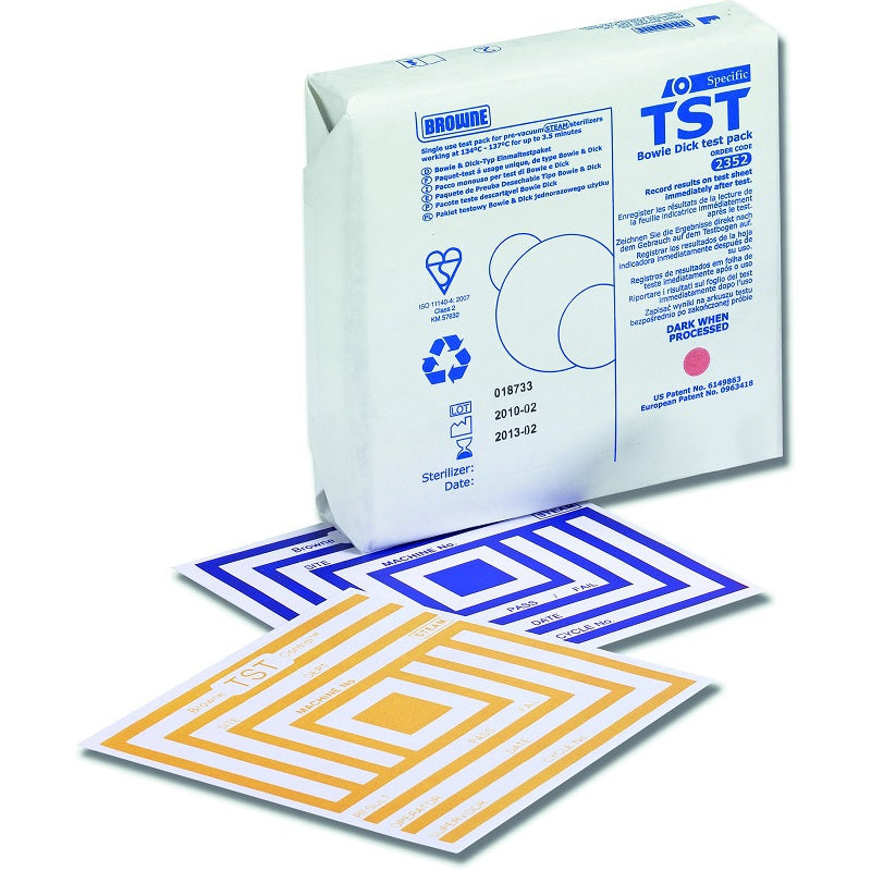 Medistock Bowie & Dick Test Single-Use 134 g 3.5 mm (20 st.)-Medistock-Sordent