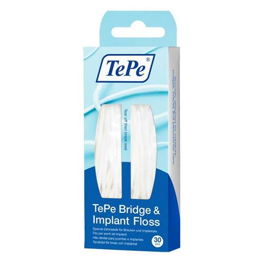 TePe® Bridge & Implant Floss  (30 st.)