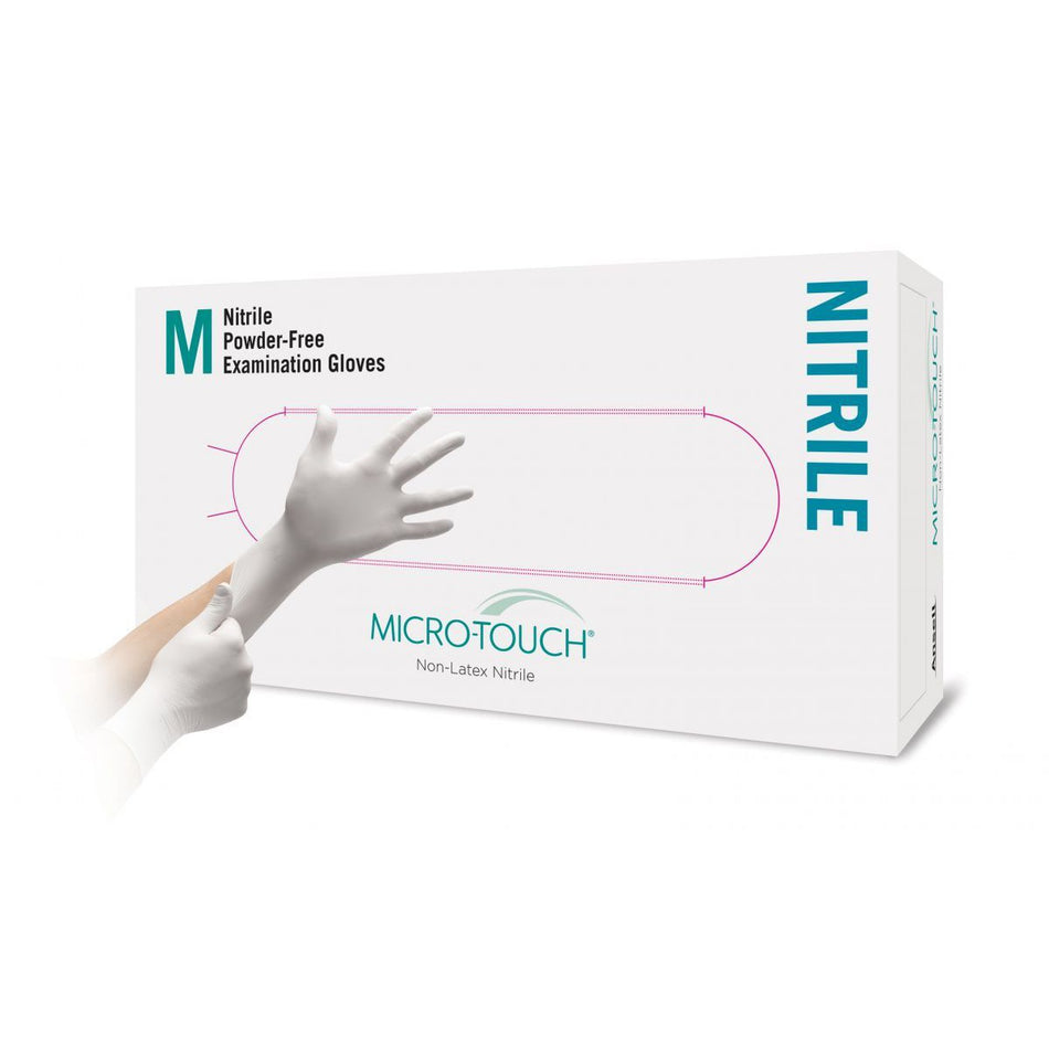 Nitrile handschoenen - Micro-Touch® - Poedervrij Wit - (150 st.)-Ansell-Sordent