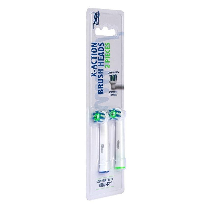 Brush it X-Axtion Opzetborstels (Geschikt voor Oral-B) (2 st.)-Brush it-Sordent