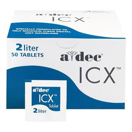 A-dec ICX® Waterline Treatment Tablets - 2 L - (50 st.)-A-dec-Sordent