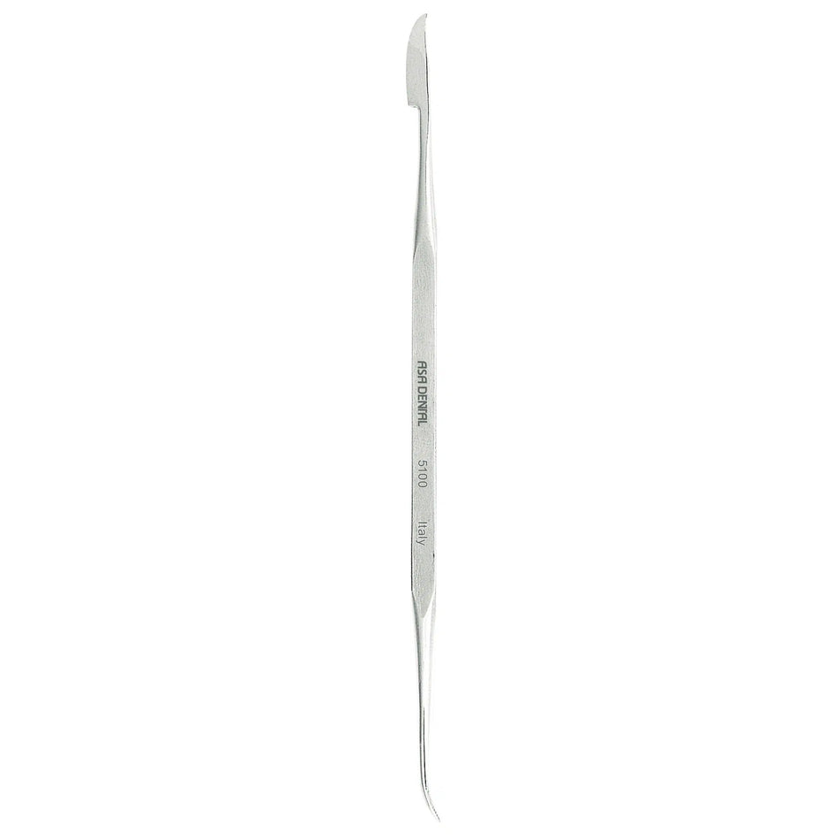 Asa Dental Wasmes / Modelleermes Hylin dubbeleindig (13,5 cm)-Instrumenten-Asa Dental S.p.A-Sordent