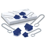 Carl Martin Mondspreider Silicone Blauw met ketting - Set S/M/L-Carl Martin-Sordent