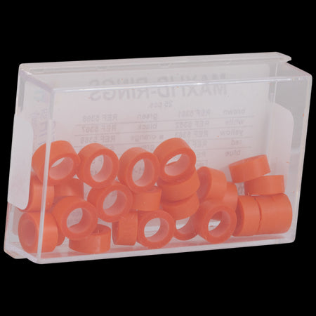 Polydentia Maxi ID-Rings 6mm Coderingsringen instrumenten (25 st.)-Polydentia-Oranje-Sordent