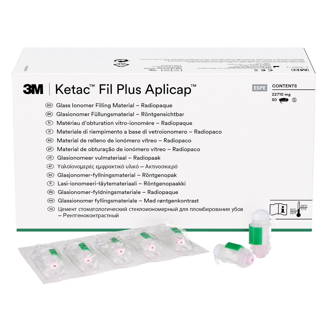 3M™ Ketac™ Fil Plus Aplicap™ Glasionomeer Restauratiemateriaal-Solventum-Sordent