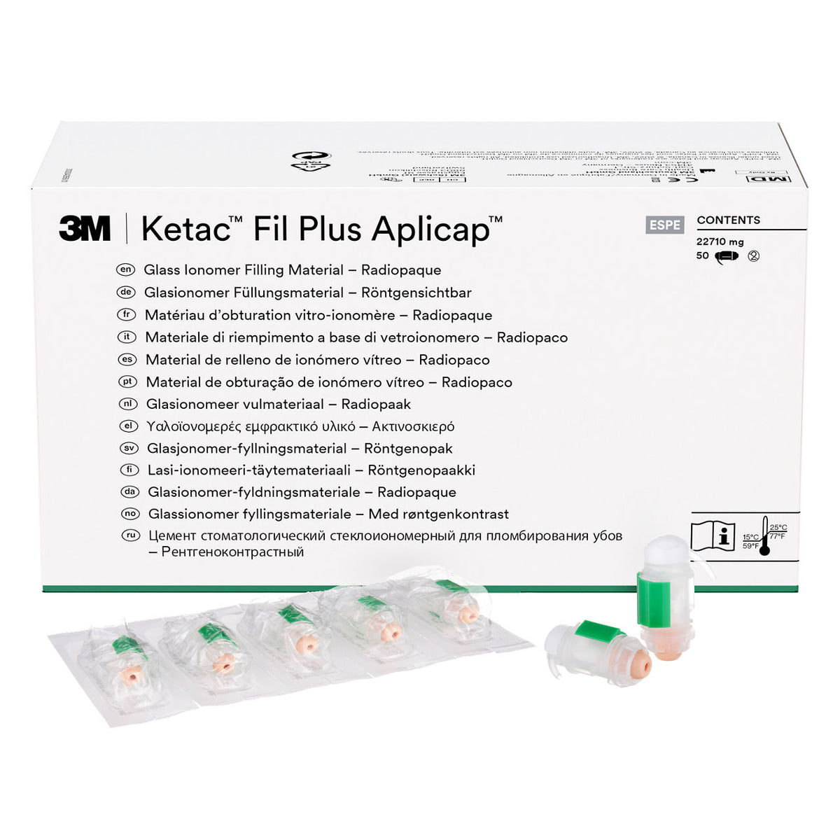 3M™ Ketac™ Fil Plus Aplicap™ Glasionomeer Restauratiemateriaal-Solventum-Sordent