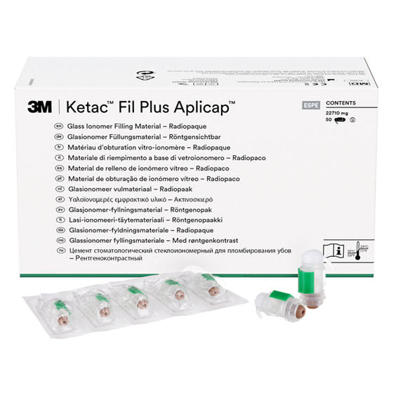 3M™ Ketac™ Fil Plus Aplicap™ Glasionomeer Restauratiemateriaal-Solventum-Refill A3-Sordent