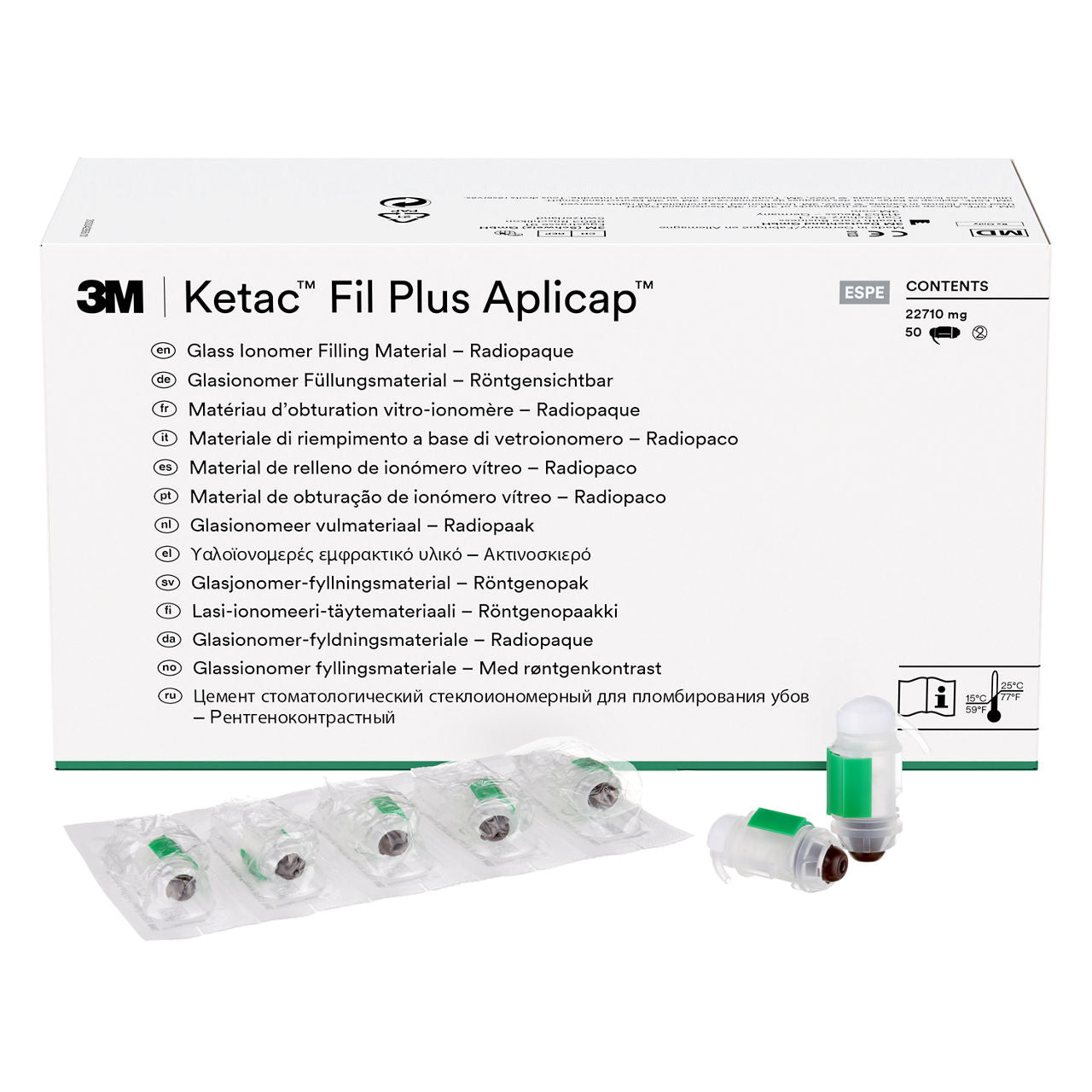 3M™ Ketac™ Fil Plus Aplicap™ Glasionomeer Restauratiemateriaal-Solventum-Sordent