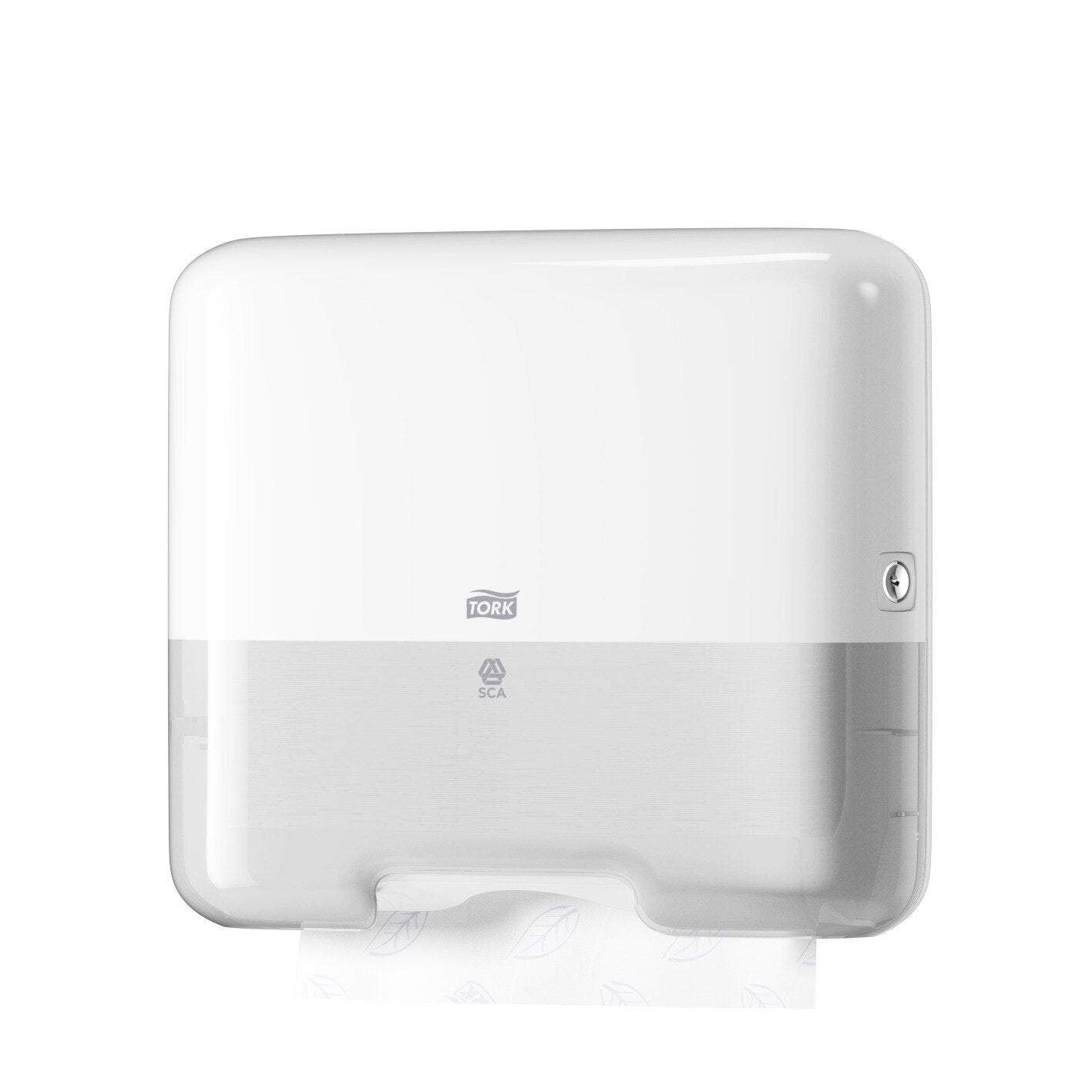 Tork Handdoek Dispenser Z/C-Vouw Wit Mini-Tork-Sordent