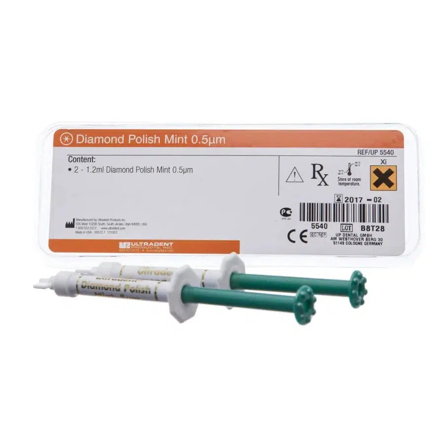 Ultradent™ Diamond Polish Mint – Diamantpolijstpasta - (0,5+1 μm)-Ultradent-Sordent