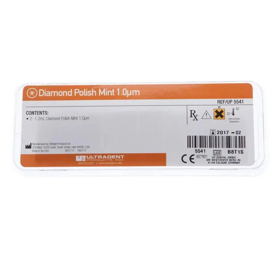Ultradent™ Diamond Polish Mint – Diamantpolijstpasta - (0,5+1 μm)-Ultradent-Sordent