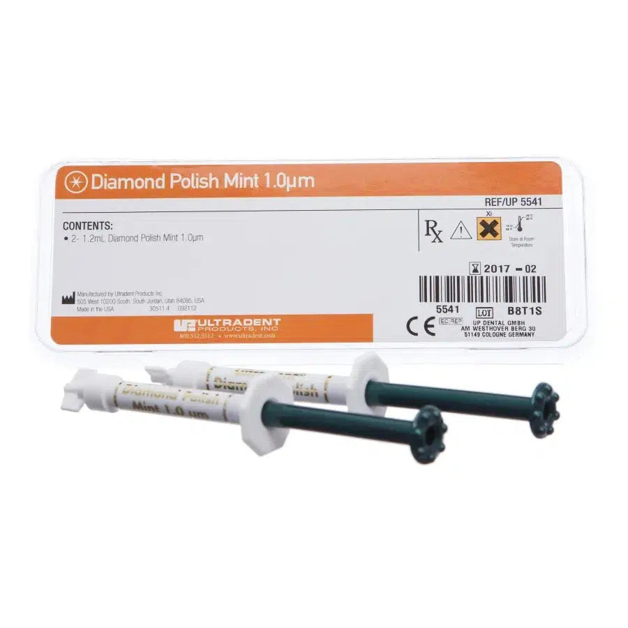 Ultradent™ Diamond Polish Mint – Diamantpolijstpasta - (0,5+1 μm)-Ultradent-Sordent