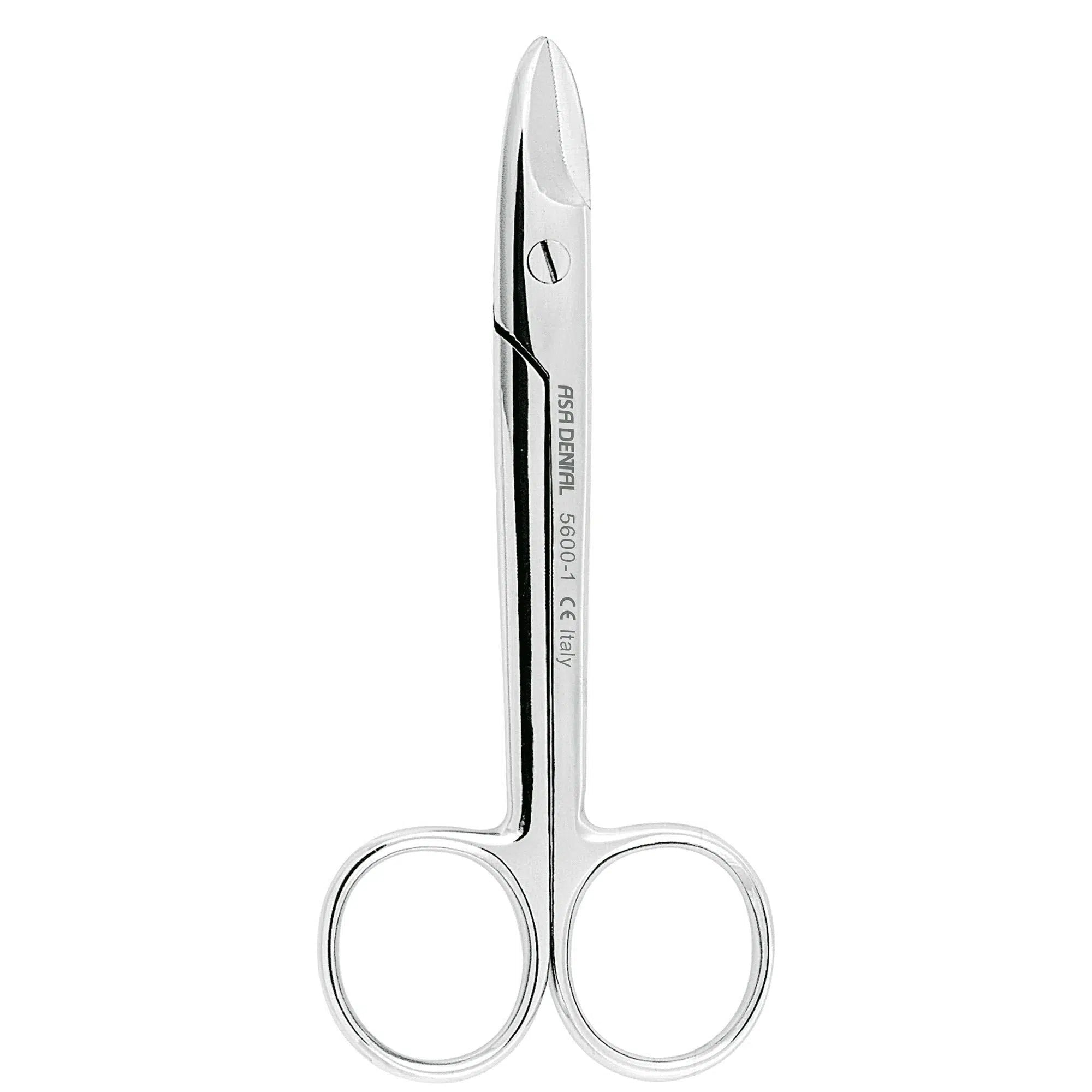 Asa Dental Kronenschaar / Crown scissor Gekarteld Recht (10,5 cm)-Instrumenten-Asa Dental S.p.A-Sordent