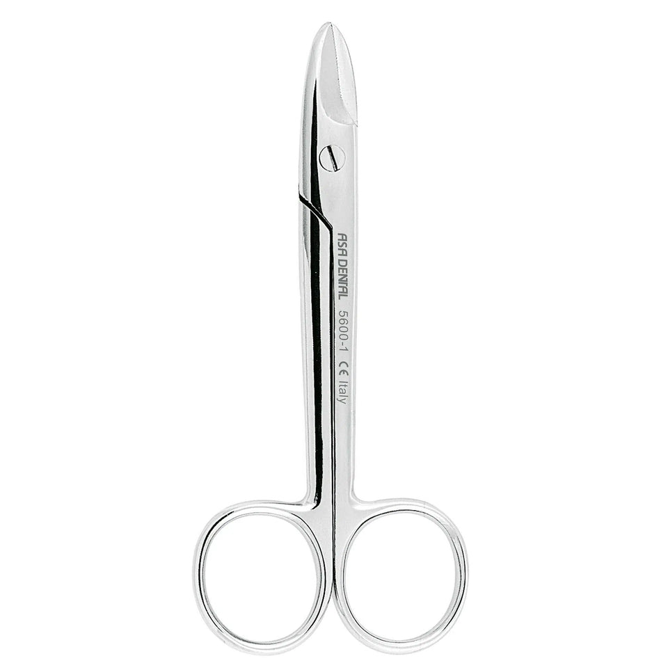 Asa Dental Kronenschaar / Crown scissor Gekarteld Recht (10,5 cm)-Instrumenten-Asa Dental S.p.A-Sordent