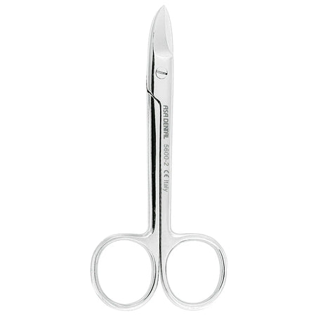 Asa Dental Kronenschaar / Crown scissor Gekarteld Gebogen (10,5 cm)-Instrumenten-Asa Dental S.p.A-Sordent