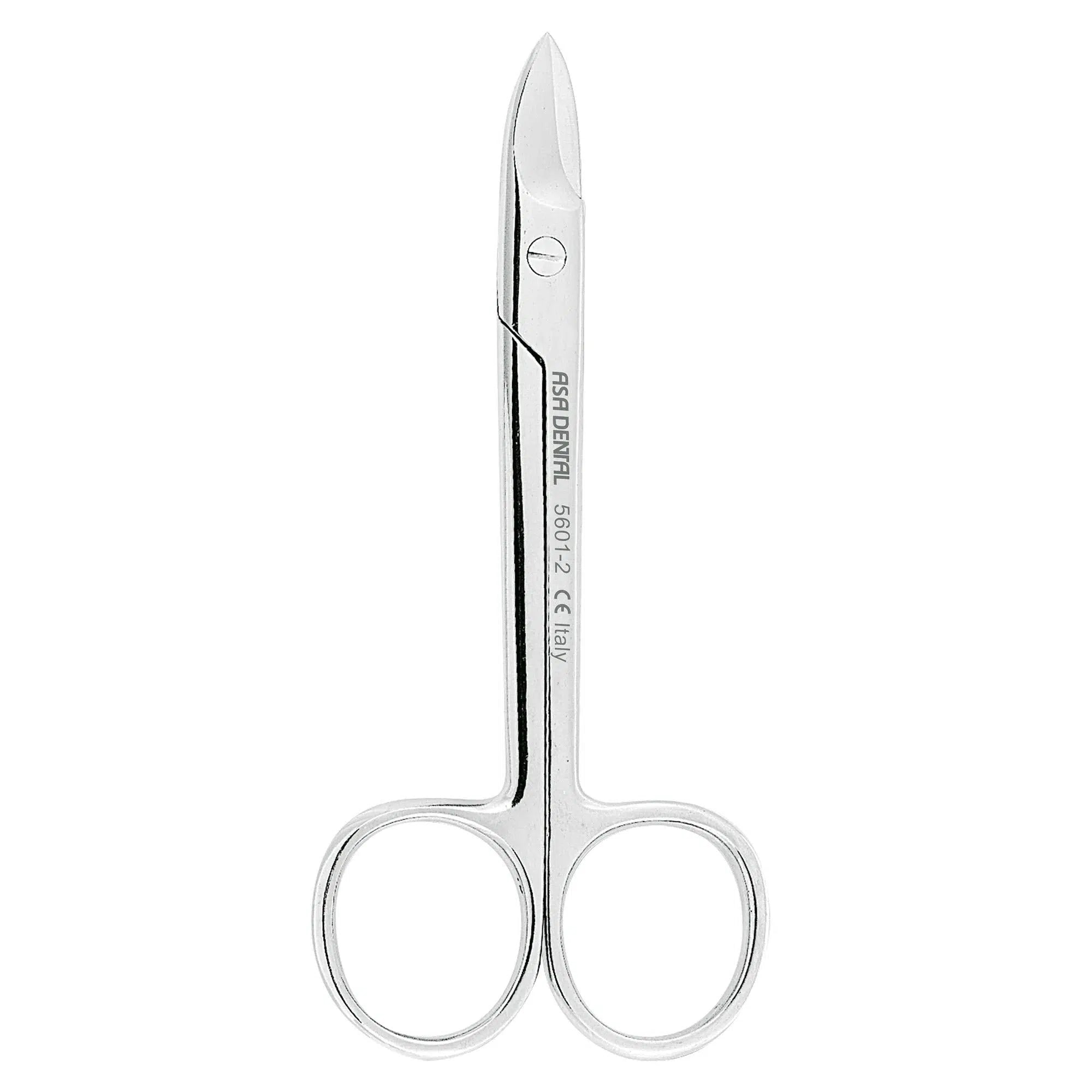 Asa Dental Kronenschaar / Crown scissor Gebogen (10,5 cm)-Instrumenten-Asa Dental S.p.A-Sordent